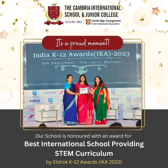 Our 3rd Consecutive Win as the Best International School for STEM Education