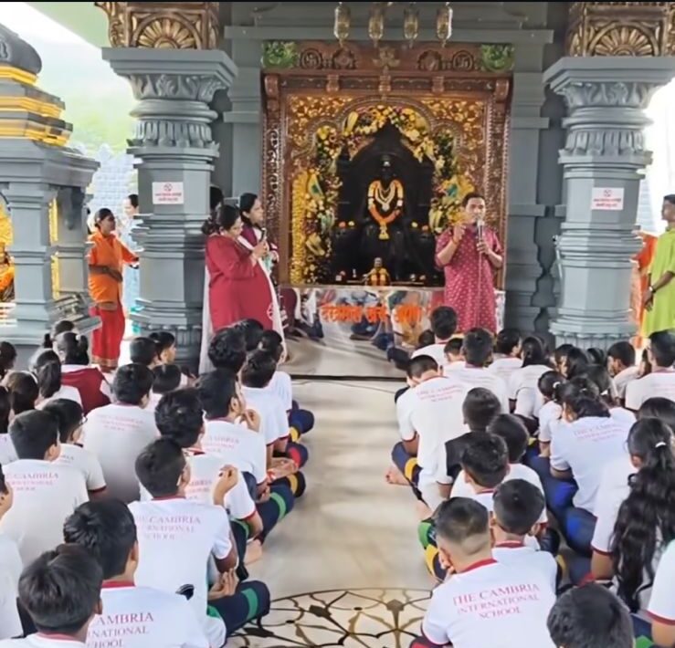 Field Trip to Chhatrapati Shivaji Maharaj Temple