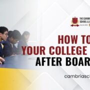 How to Plan Your College Applications After Board Results