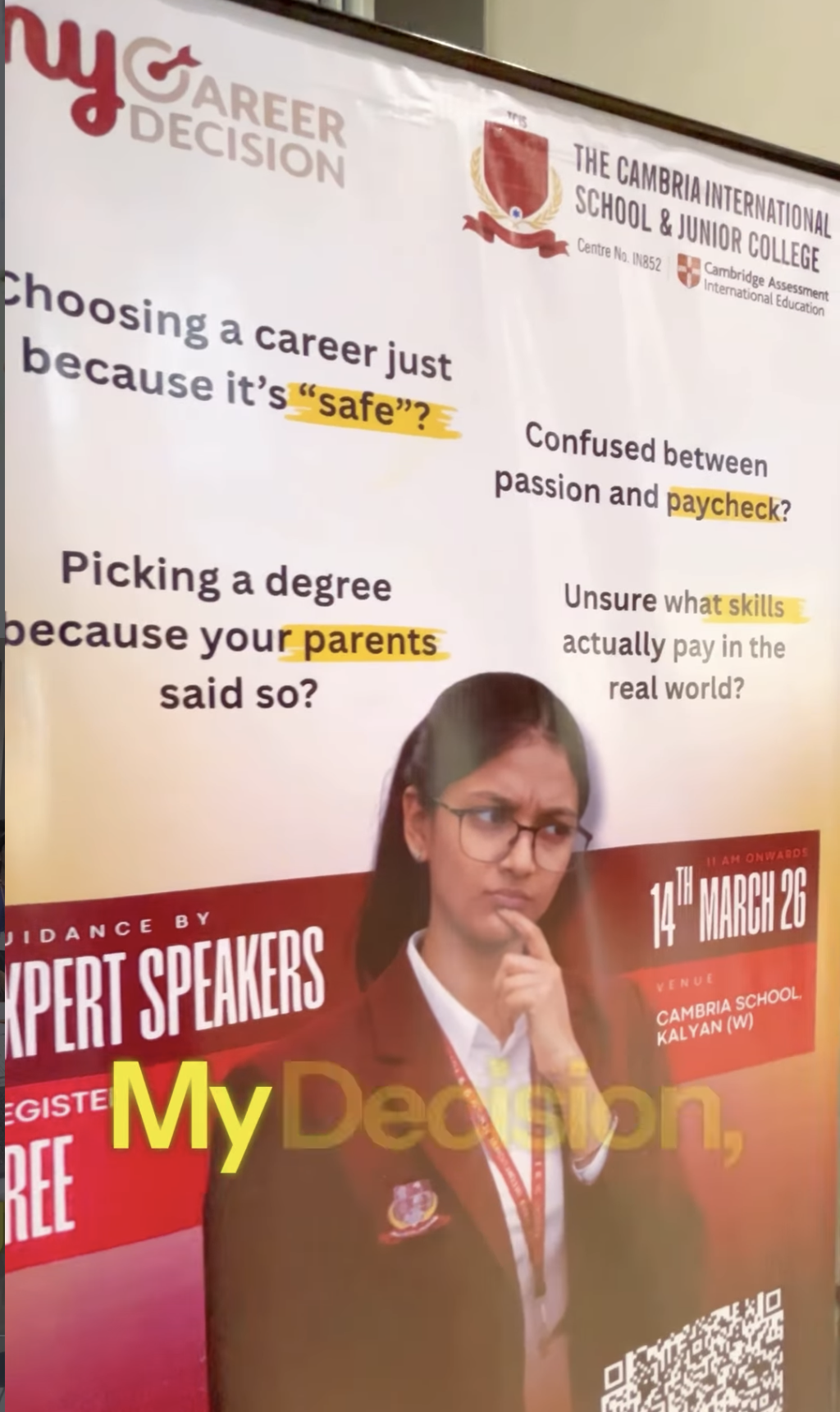 My Career, My Decision