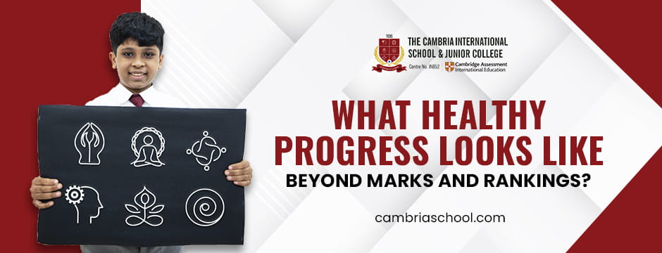What Healthy Progress Looks Like Beyond Marks and Rankings?